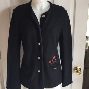 Black Wool Sweater HIGH END!  Size M/L